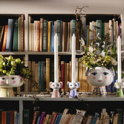 Eva lysestage, lavendel, Bjørn Wiinblad