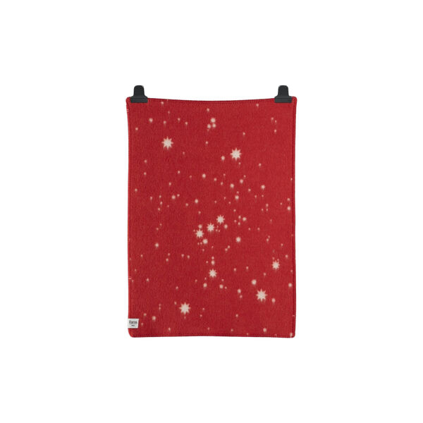 ORION Baby Size Throw, red, Røros Tweed