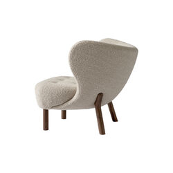 Little Petra VB1 loungestol & fodskammel ATD1, Karakorum 003/olieret valn&oslash;d, &Tradition