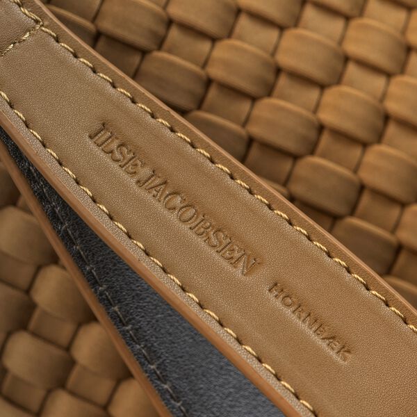 Woven Clutch, sepia tint, Ilse Jacobsen Hornb&aelig;k