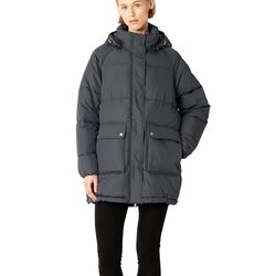 Oversized Padded Coat | Ombre Blue | Oversized Vatteret Frakke, Ilse Jacobsen Hornb&aelig;k