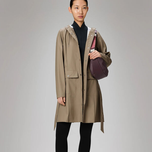 Curve Long Jacket, beige, Rains