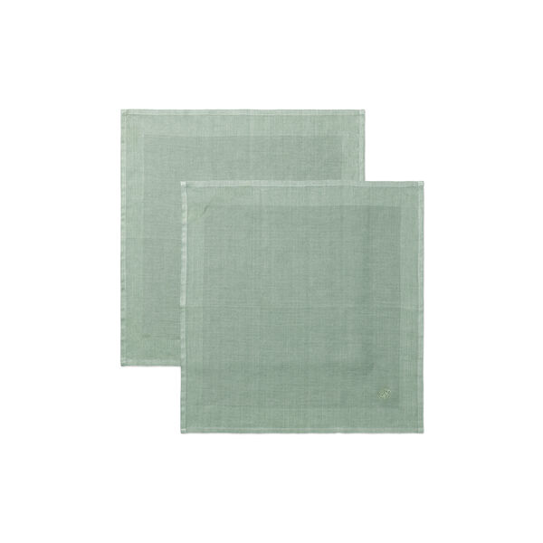 PLAIN serviet, mineral green, Georg Jensen Damask