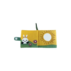 Kanin stofbog, yellow/green, Franck & Fischer