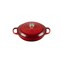 Signature st&oslash;bejern buffetgryde | 30 cm | Cerise, Le Creuset