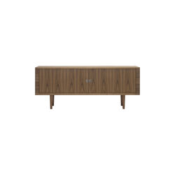 CH825 Credenza skænk, olieret valnød CH825 Credenza skænk, olieret valnød, Carl Hansen & Søn