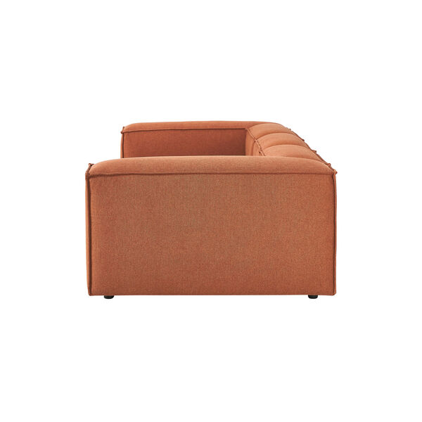 Lennon modul&aelig;r 4-pers. sofa, v&aelig;vet terracotta, Westwing Collection