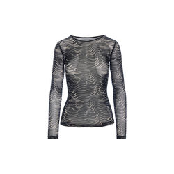 Wave Fukashi Mesh T-shirt | Wave Stripes, BITTE KAI RAND