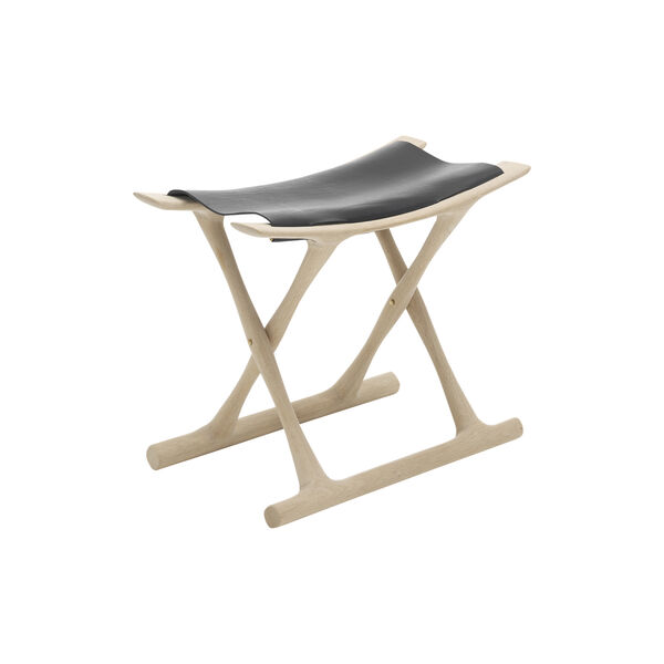 OW2000 Ægypterstolen, sæbebehandlet eg/sort, Carl Hansen & Søn