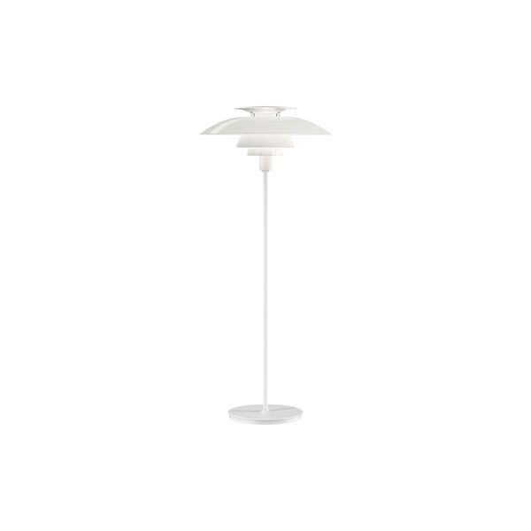 PH 80 gulvlampe, hvid opal/hvid PH 80 gulvlampe, hvid opal/hvid, Louis Poulsen