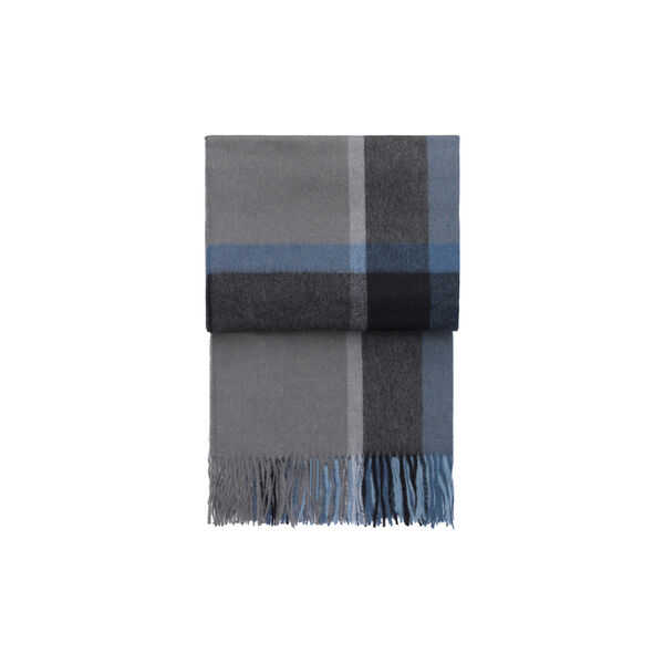 Manhattan plaid, steel blue/dusty ocean, ELVANG