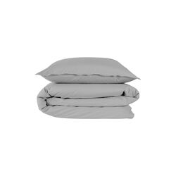 Stone Washed sengetøj, lysegrå Stone Washed sengetøj, lysegrå, Geismars Væverier