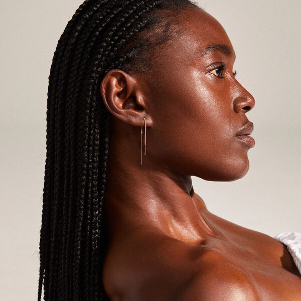 TAHOE Chain &Oslash;reringe, gold plated, Pilgrim