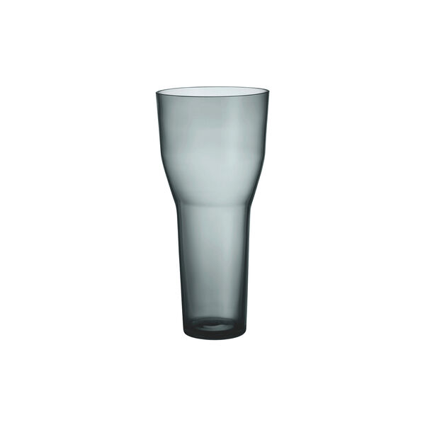 Solare h&oslash;j vase, st&aring;l gr&aring;, Iittala