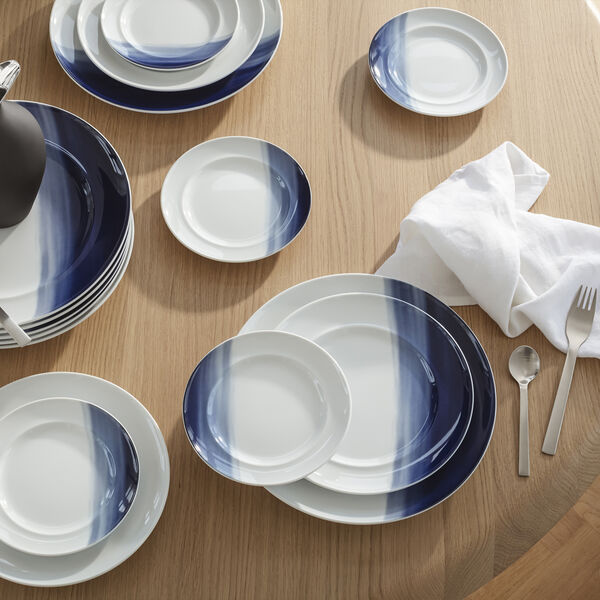 KOPPEL sidetallerken 16 cm, bl&aring; nuancer, Georg Jensen