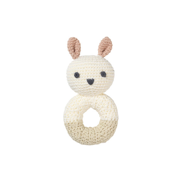 Oline kanin rangle, white/beige/rose Oline kanin rangle, white/beige/rose, Franck & Fischer