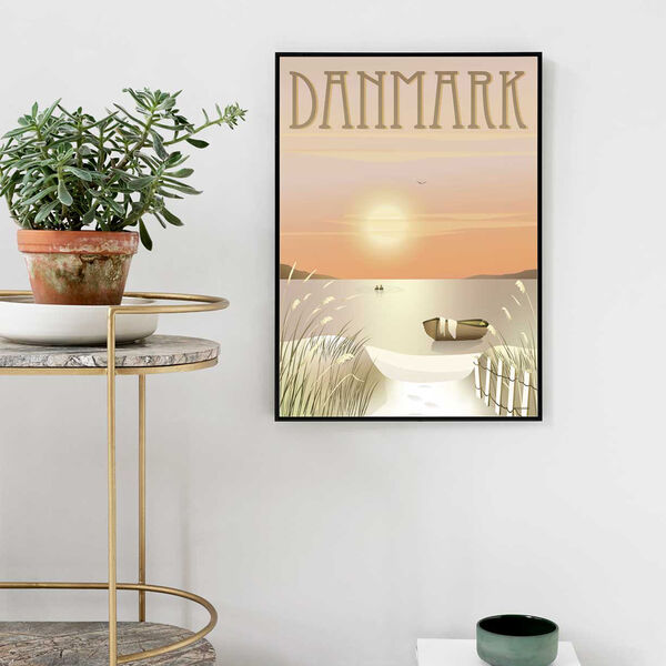 DANMARK klitterne plakat, ViSSEVASSE