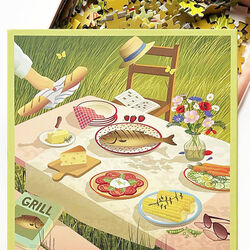 Summer Table & Me puslespil 500 brikker, ViSSEVASSE