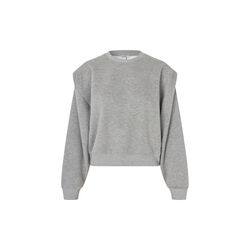 Aquilina M Top, medium grey melange, mbyM