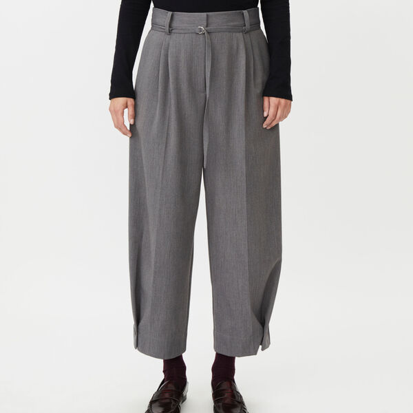 MaPeponi Trousers, m. grey mel., Masai
