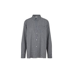 Dorotheamd shirt, grey check, Modstr&ouml;m