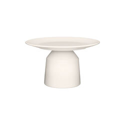 Solare h&oslash;j serveringsbakke, hvid, Iittala