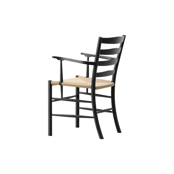 Klint Armchair, sortlakeret eg, Fredericia Furniture