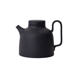 Sand Secrets Tea Pot, black clay, Design House Stockholm