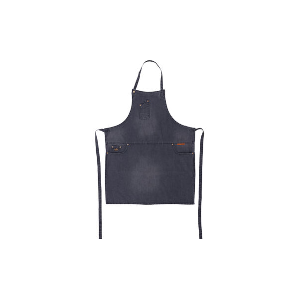 Five Pockets forklæde, washed grey, Dutchdeluxes