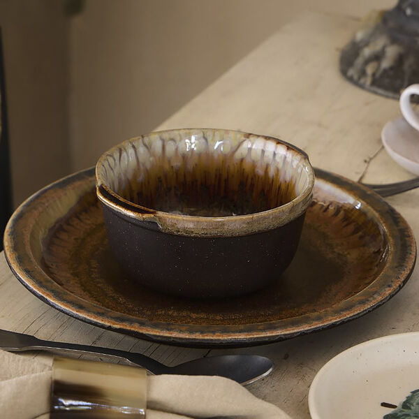 Poterie Sk&aring;l &Oslash; 15 cm, mokka, Costa Nova