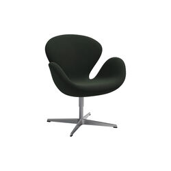 Svanen™ 3320 loungestol, green/grey 0988, Fritz Hansen