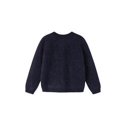 Tavon Knitted Cardigan, darkness melange, MarMar Copenhagen