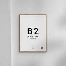 Wood Frame, oak, Poster & Frame