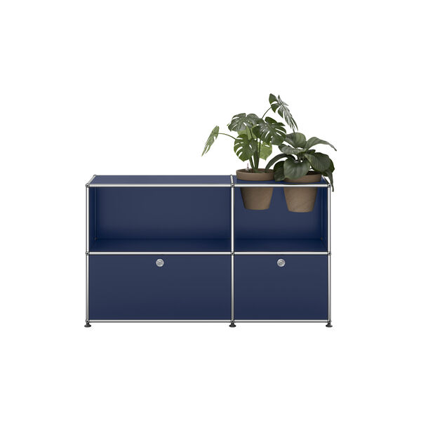 USM Haller | Model M57 | Steel Blue | Sk&aelig;nk, USM Haller