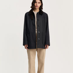 Jamie Jacket Ripstop Oilskin, antracite, Aiayu