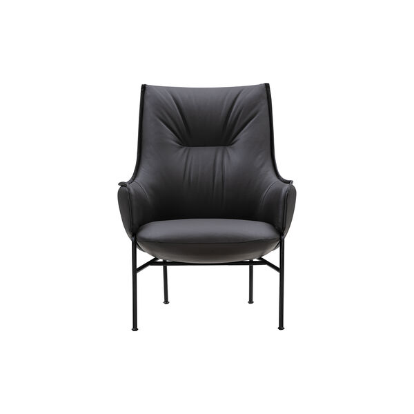 Aloe High Back Chair, marrone, Wendelbo