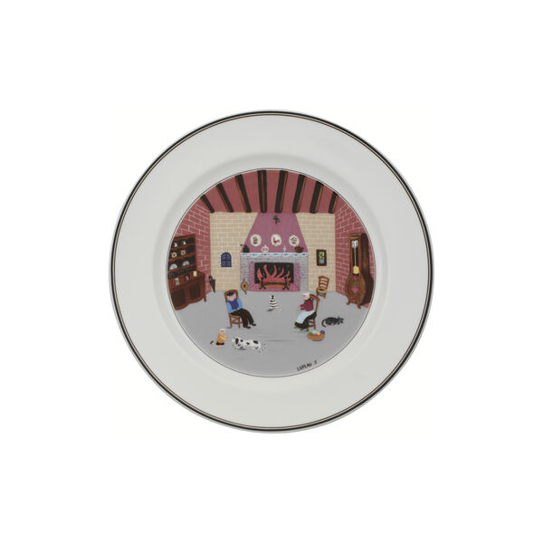 Design Naif tallerken Ø 27 cm, fireplace Design Naif tallerken Ø 27 cm, fireplace, Villeroy & Boch