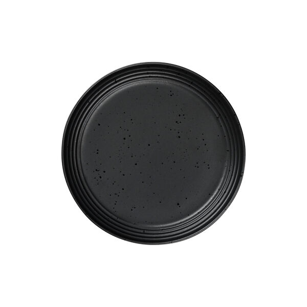 Plate | &Oslash; 17,5 | Black shiny | Tallerken, ASA Selection