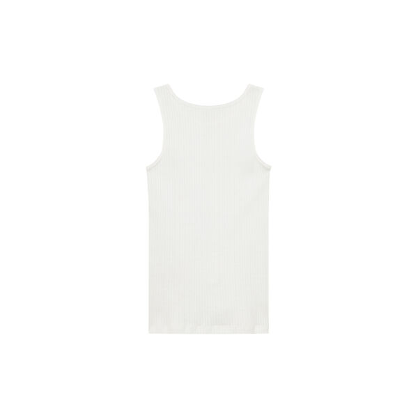 Irene pointelle top, white, Studio Feder