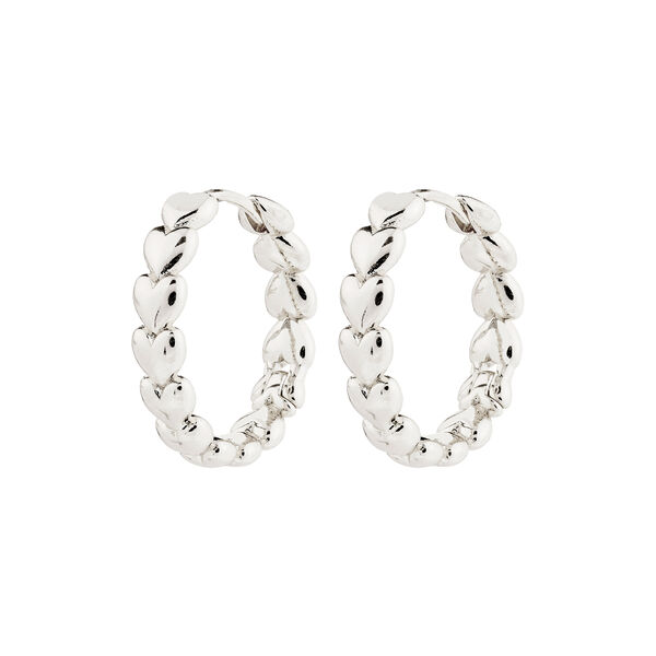 MAEVE Øreringe, silver plated, Pilgrim