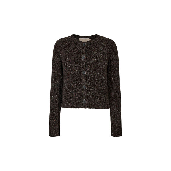 Cardigan i Dixit, brown melange, ELISE GUG