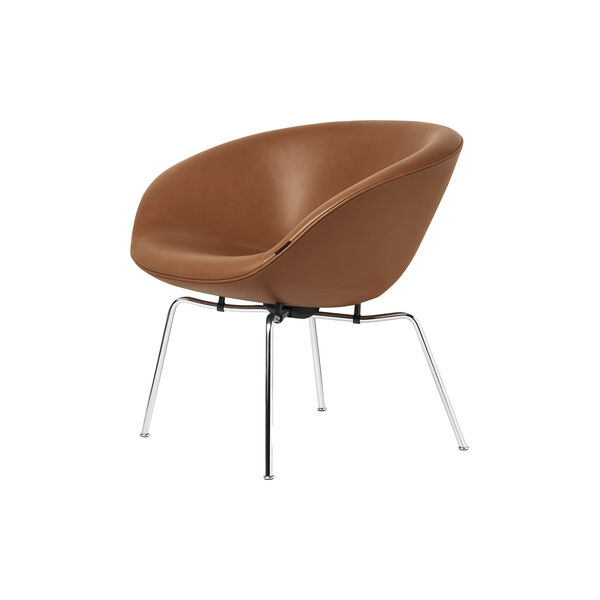 Gryden™ 3318 loungestol, valnød Gryden™ 3318 loungestol, valnød, Fritz Hansen