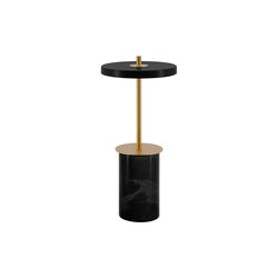 Asteria Move Mini Portable Lamp, black marble, UMAGE