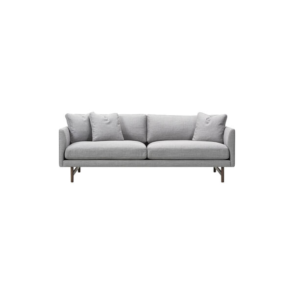 5552 Calmo 95 2 pers. sofa, grå/røget eg, Fredericia Furniture