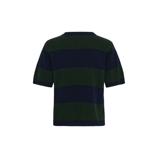 MWJola Knit Pullover SS | Douglas/Navy Stripe | Strikpullover, My Essential Wardrobe
