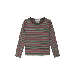 Rib Knit Blouse | Deer Stripe | Bluse, Serendipity