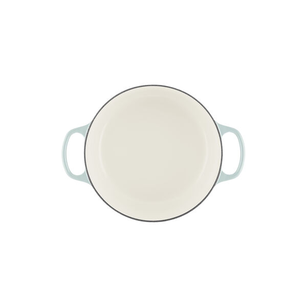 Signature rund st&oslash;bejernsgryde &Oslash; 24 cm, sea salt, Le Creuset