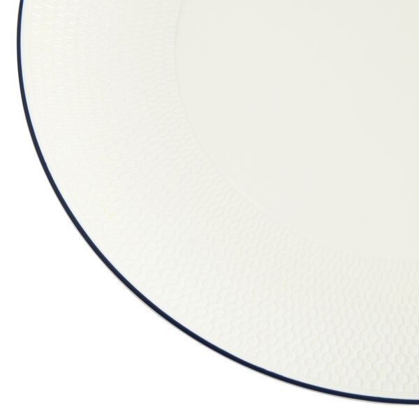 Gio Plate 28 cm, white/blue line, Wedgwood