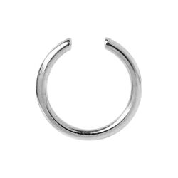 Twin Mini Ear Cuff, silver, Maria Black