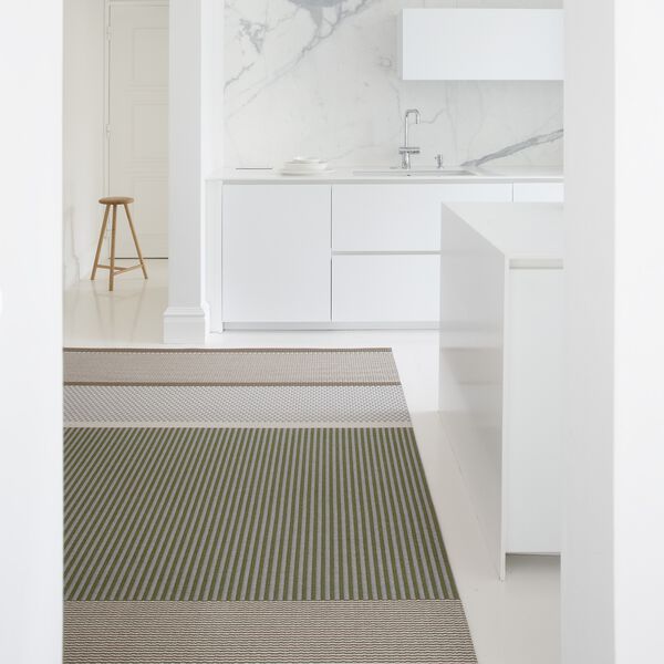 San Francisco Rug, aspen green/stone, Woodnotes